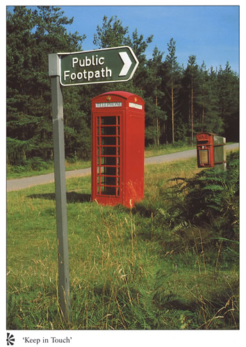 Keep in Touch postcards